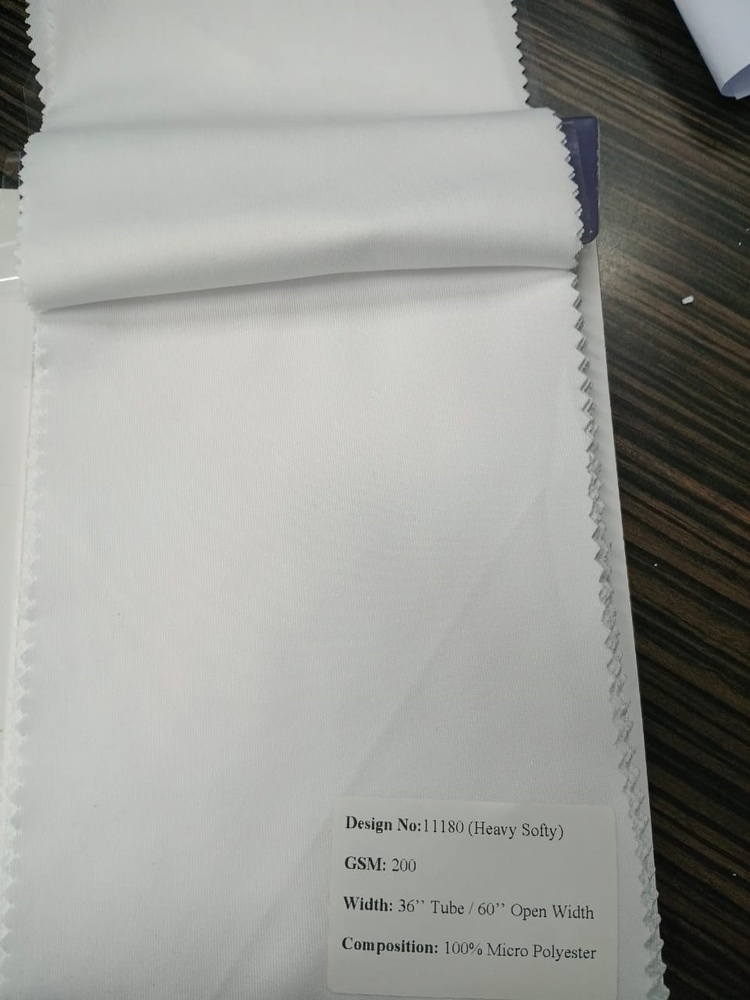 11180 200GSM Heavy Softy Polyester Fabrics