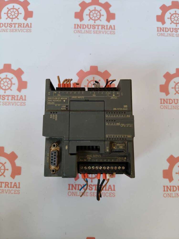 Siemens 6ES7 288-1ST20-0AA0 Simatic S7-200 Smart CPU ST20 Programmable Logic Controller