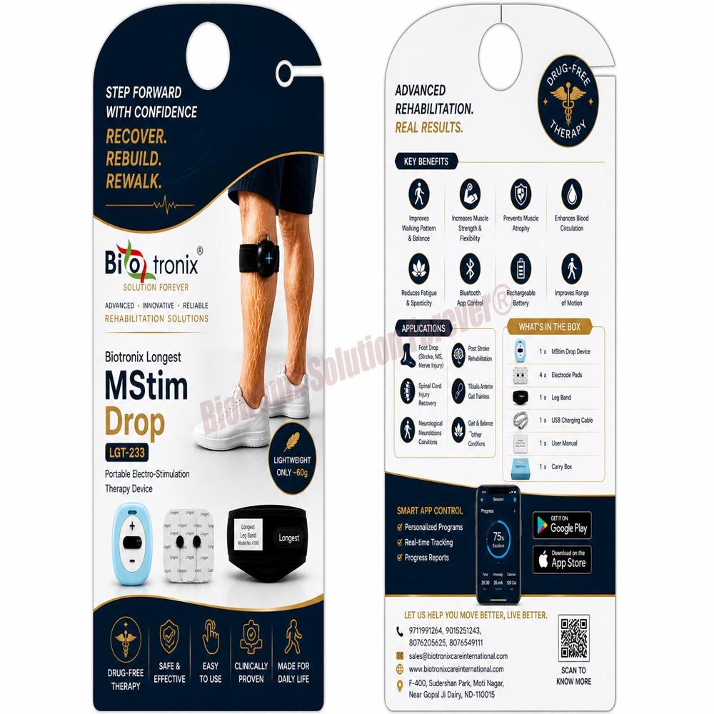 Foot Drop Therapy and Mobility Recovery Rehabilitation Machine