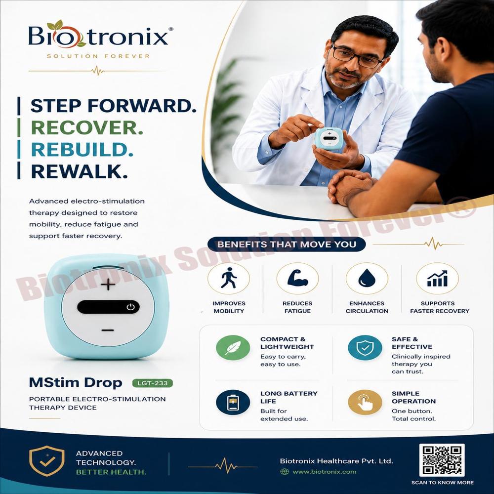 Foot Drop Therapy and Mobility Recovery Rehabilitation Machine