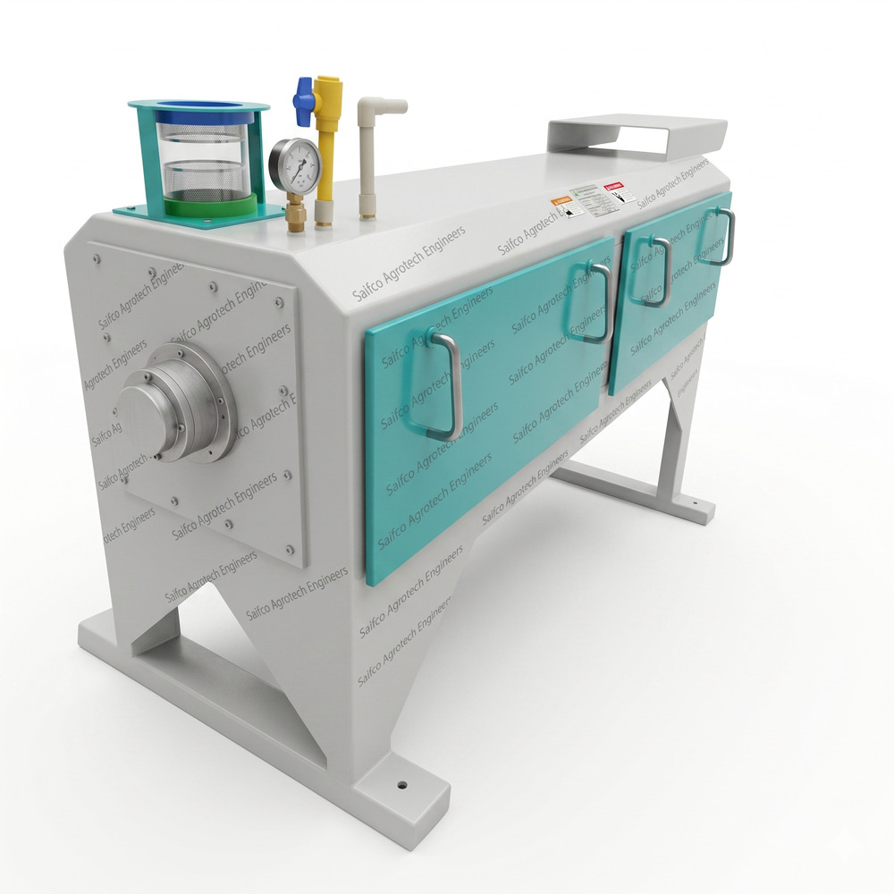 Washing Dampner Machine For Roller Flour Mill