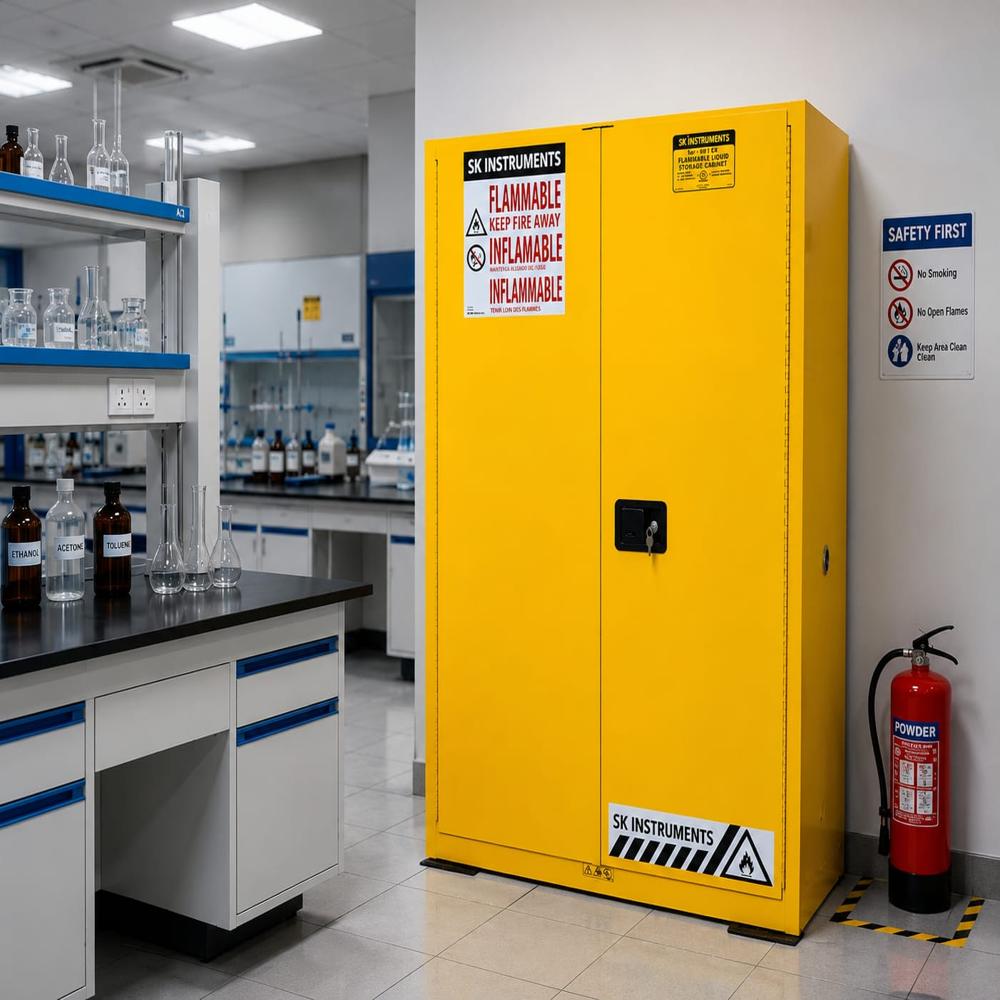 FLAMMABLE SOLVENTS STORAGE CABINETS