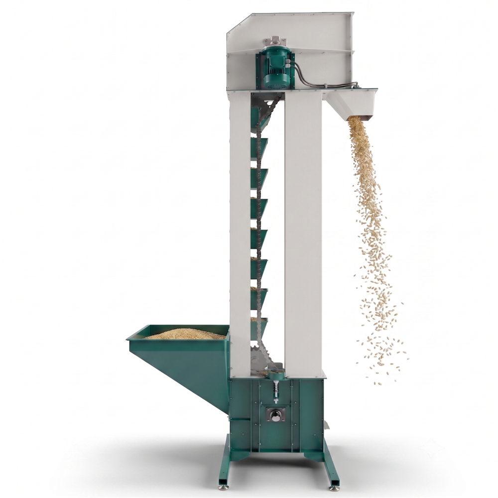 Bucket Elevator For Roller Flour Mill Machinery - Capacity: 1-5 Ton Per Hour1 (Depending On Model And Configuration) Pcs/Hr