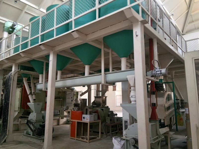 Maize Grit Plant