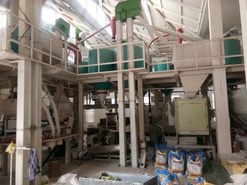 Maize Grit Plant