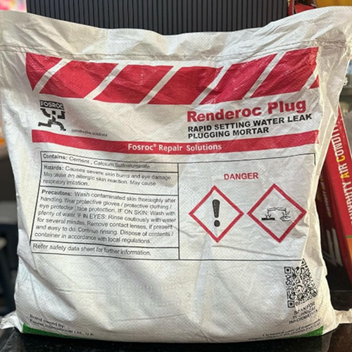 Rapid Setting Water Leak Plugging Mortar