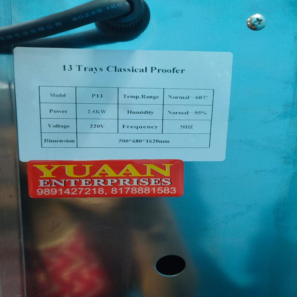 Electric Proofer 13 Tray