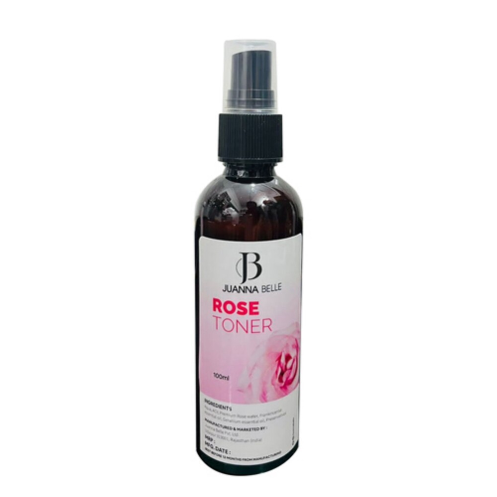 Rose Hydrating Toner - 100ml, 100% Herbal Formula, Alcohol-free, Nourishing Minerals For All Skin Types, Antioxidant-infused For Soothing Relief