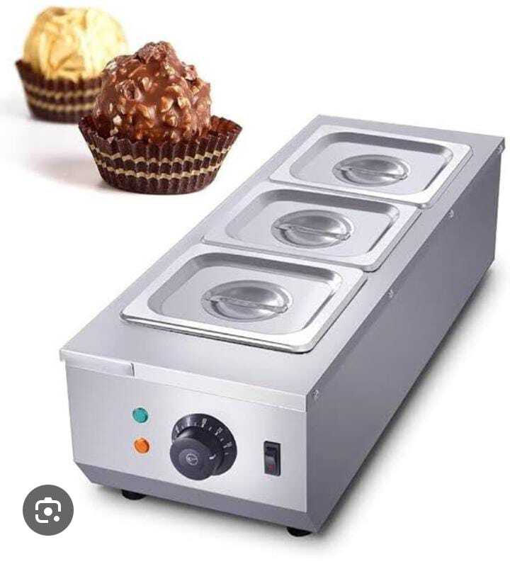 3 Pot Chocolate Melting Machine