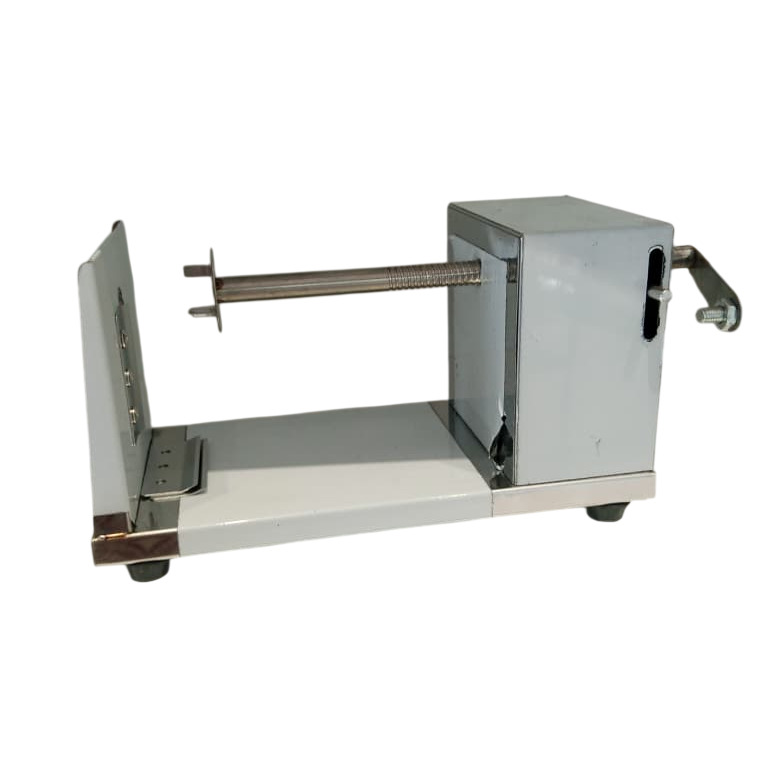 Steel Twisted Potato Chips Slicer With SS Skewers