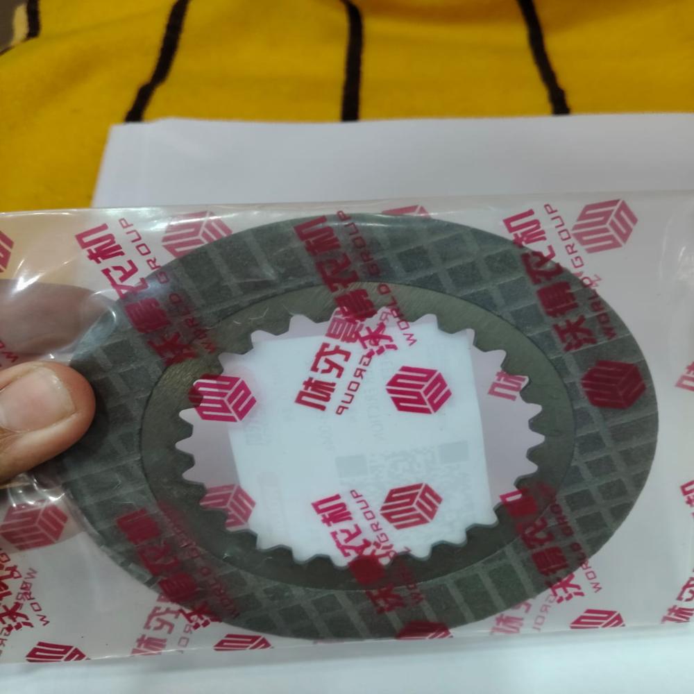 Combine Harvester Friction Plate - Color: Metallic (grey/silver Finish)