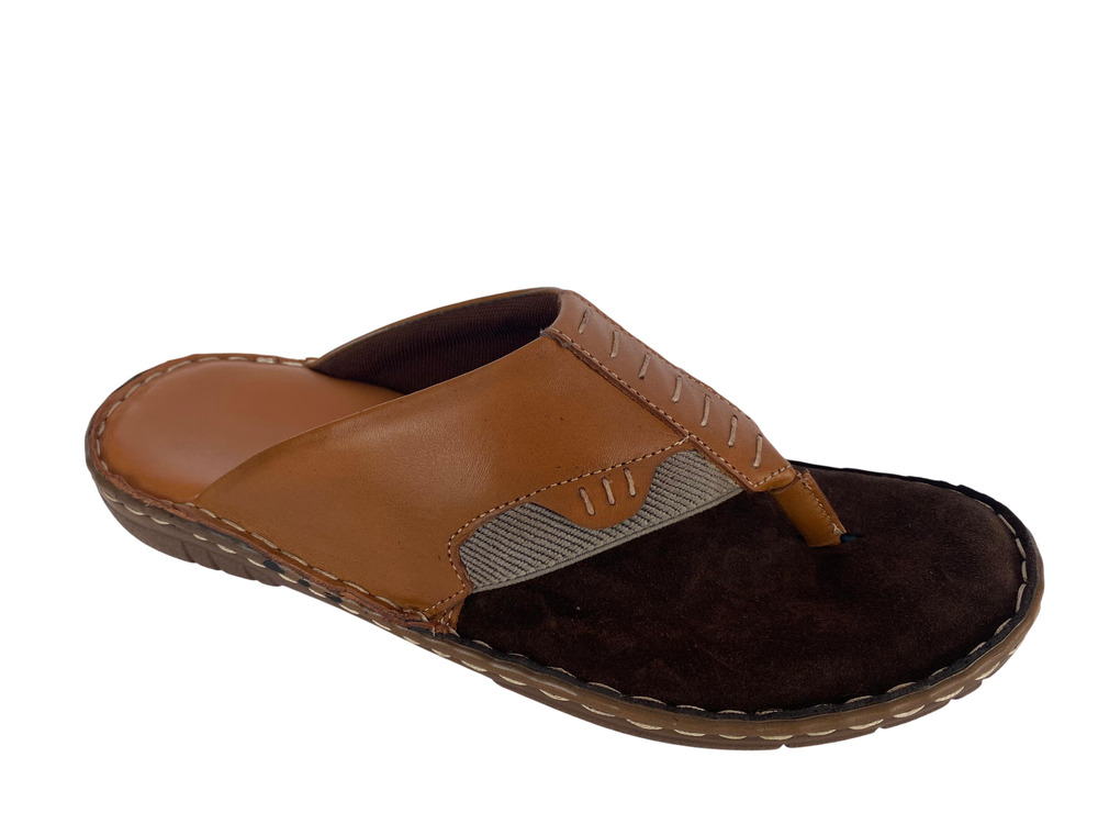 Mens Leather Slipper