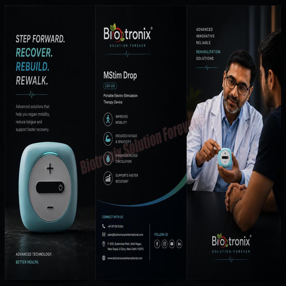 Portable Foot Drop Rehabilitation Therapy Device