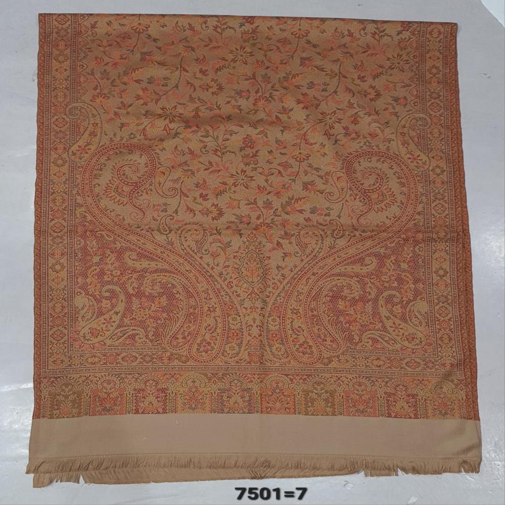 Poly Wool Jamawar Stoles