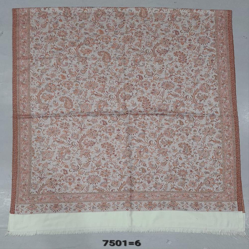 Poly Wool Jamawar Stoles