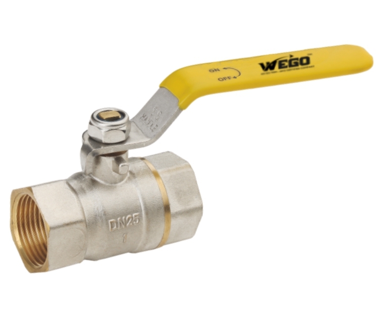 WEGO SS Handle Brass Ball Valve