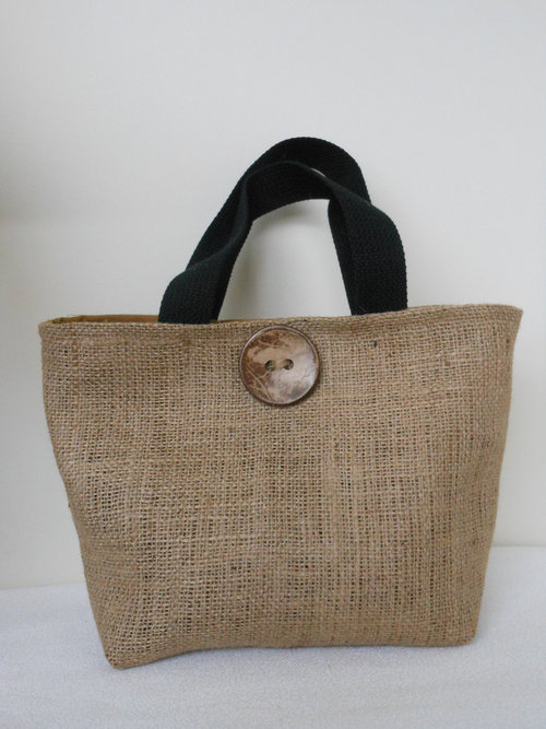 Brown Fancy Bag Coconut Shell Buttons