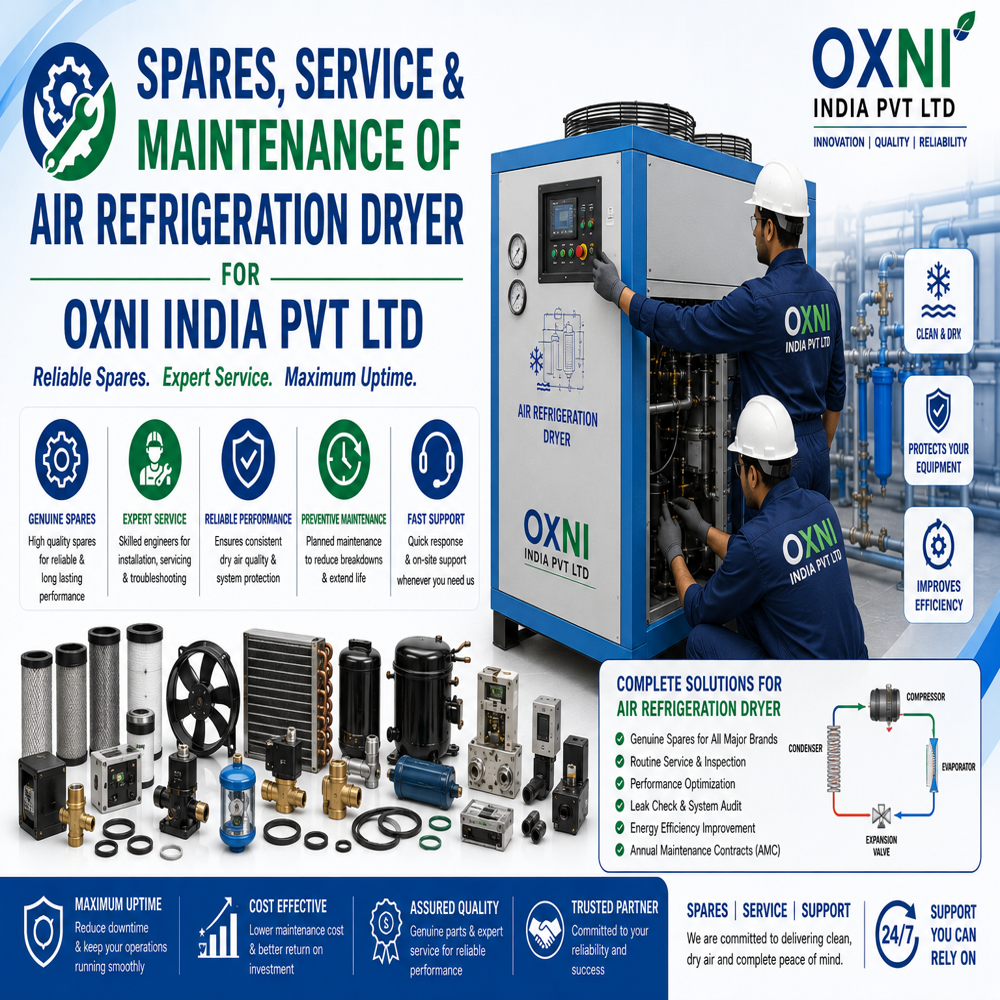 PSA OXYGEN PLANT FOR Spares And Maintenance Service