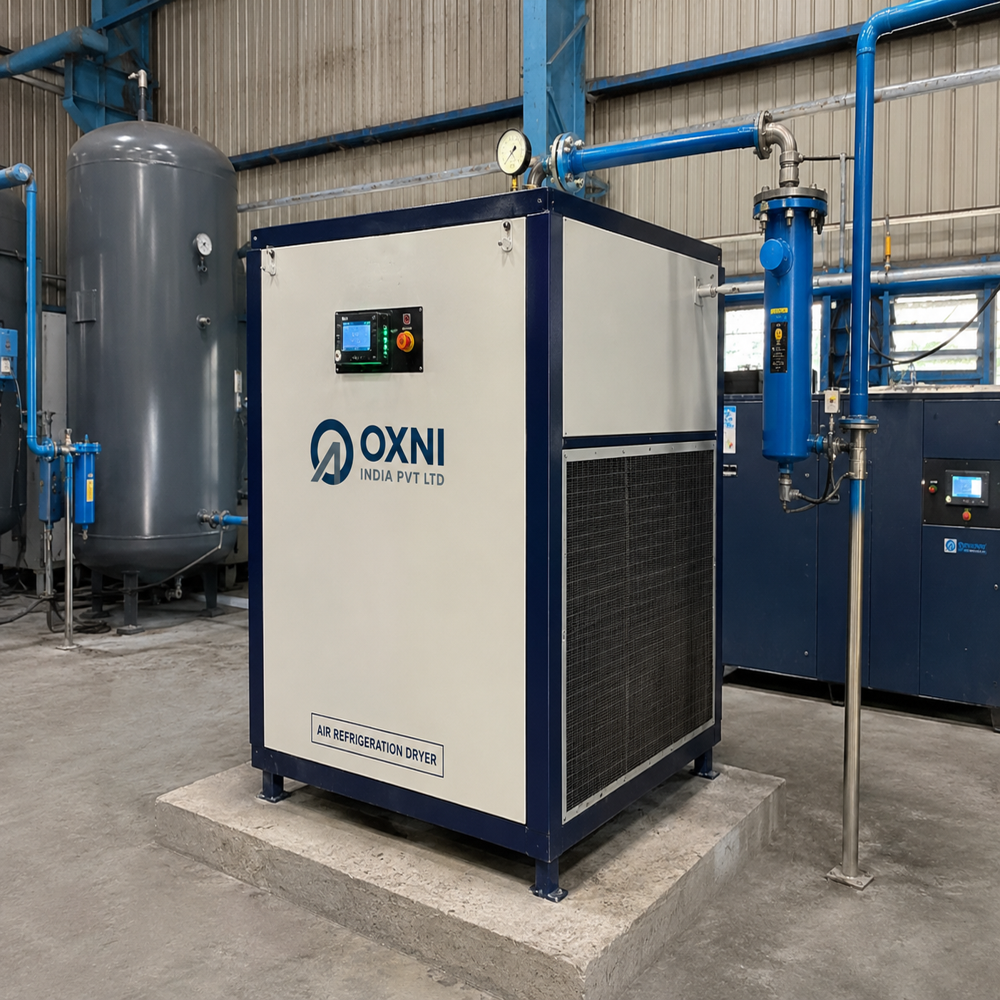 Compressed Air Refrigeration Dryer - Capacity: 5-1000 M3/hr