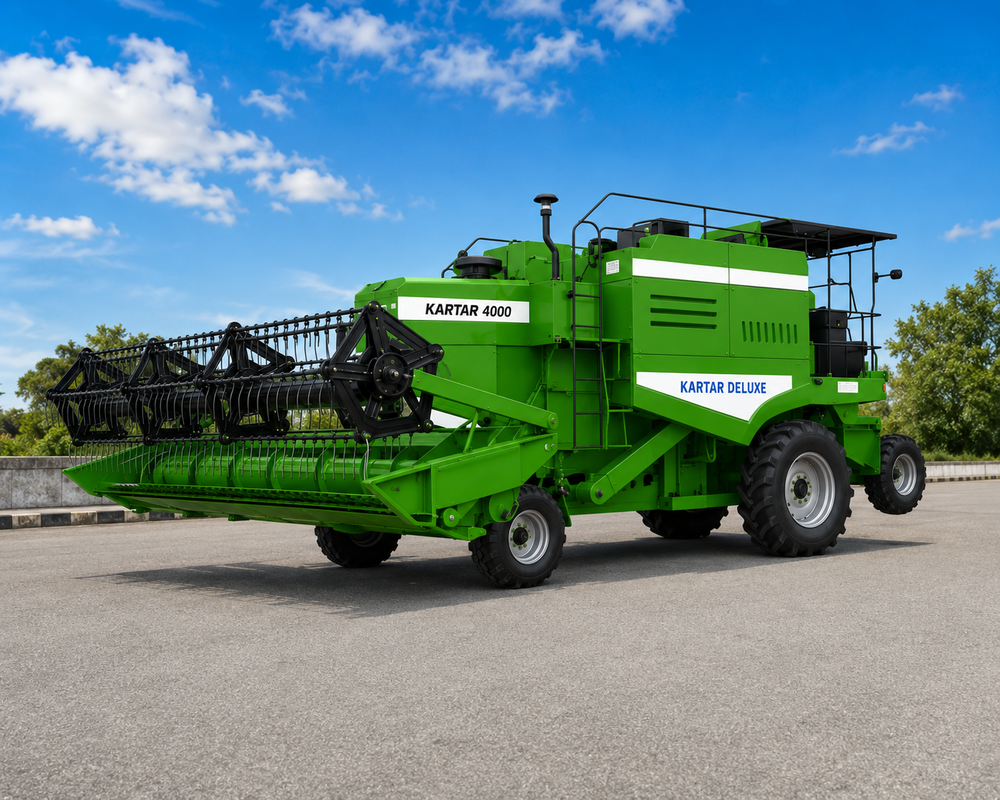 Large Combine Harvester