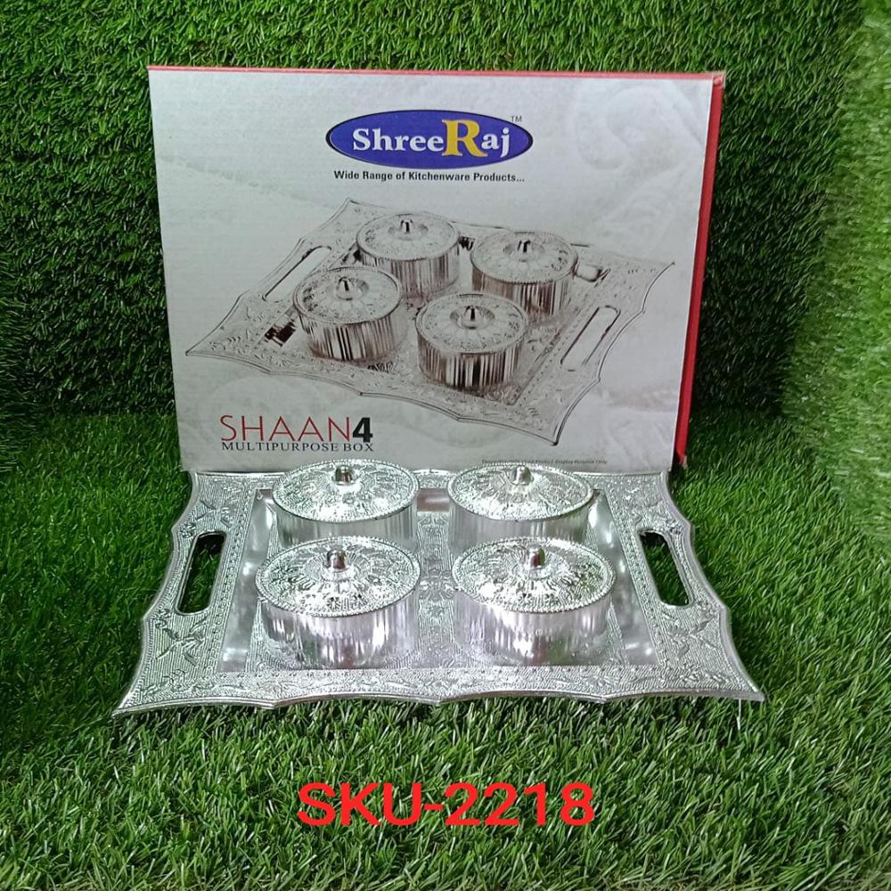 Air Tight & Unbreakable Kitchen Jar Set (2 Pcs Set)