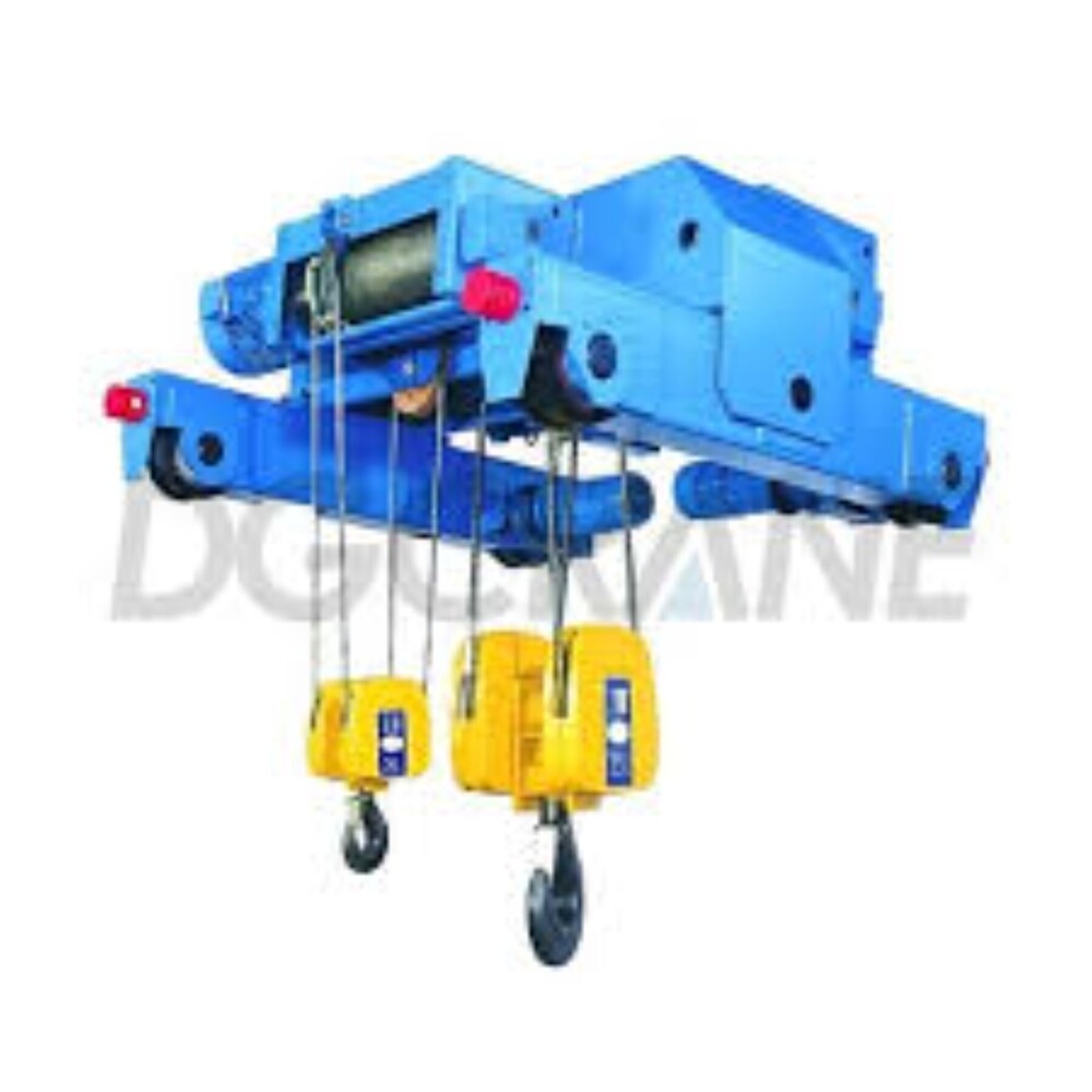Crane Dg Eot Trolley - Various Sizes, Yellow Paint Coated Finish , Designed For Crane Applications With Weight Variance Per Model