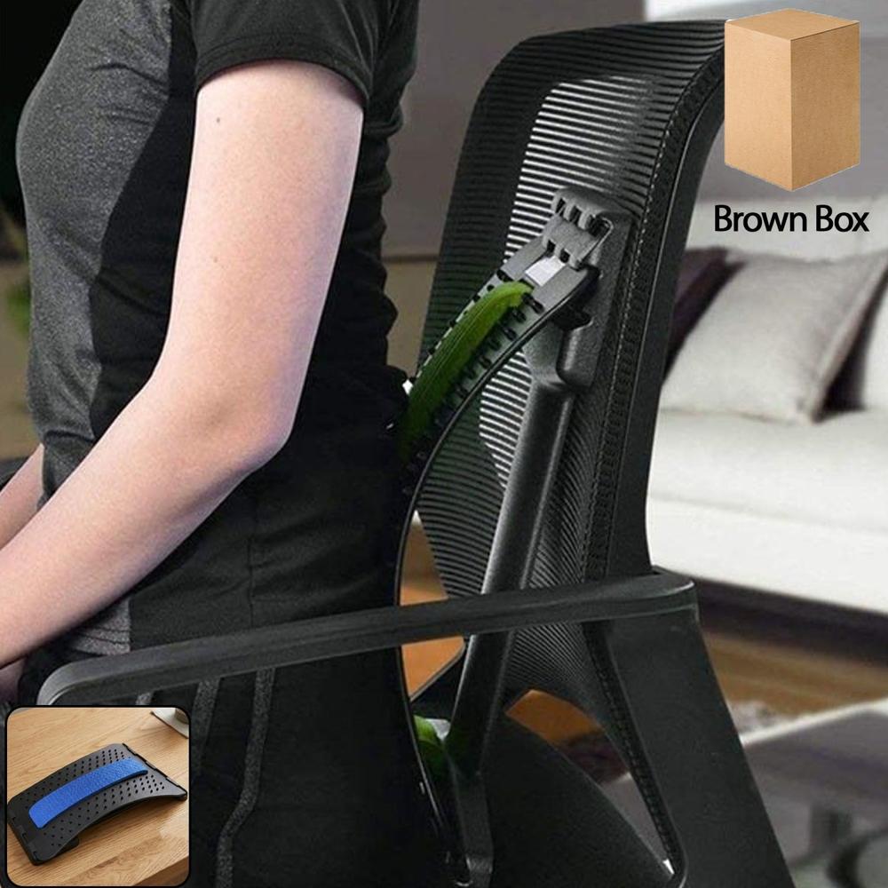 Multi-Level Back Stretcher Posture Corrector Device For Back Pain Relief - Color: Mix