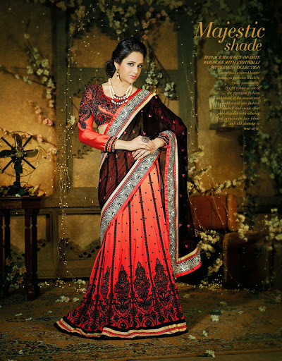 डिजाइनर भारतीय साड़ी