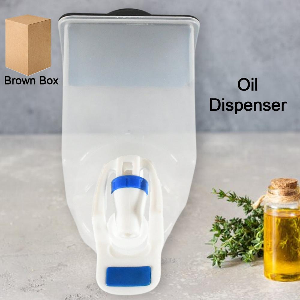 Wall Mounted Oil Dispenser Bottle (1100Ml Approx) - Color: Mix