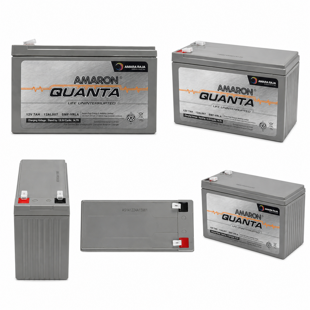 Amaron Quanta 12v 7ah SMF Battery