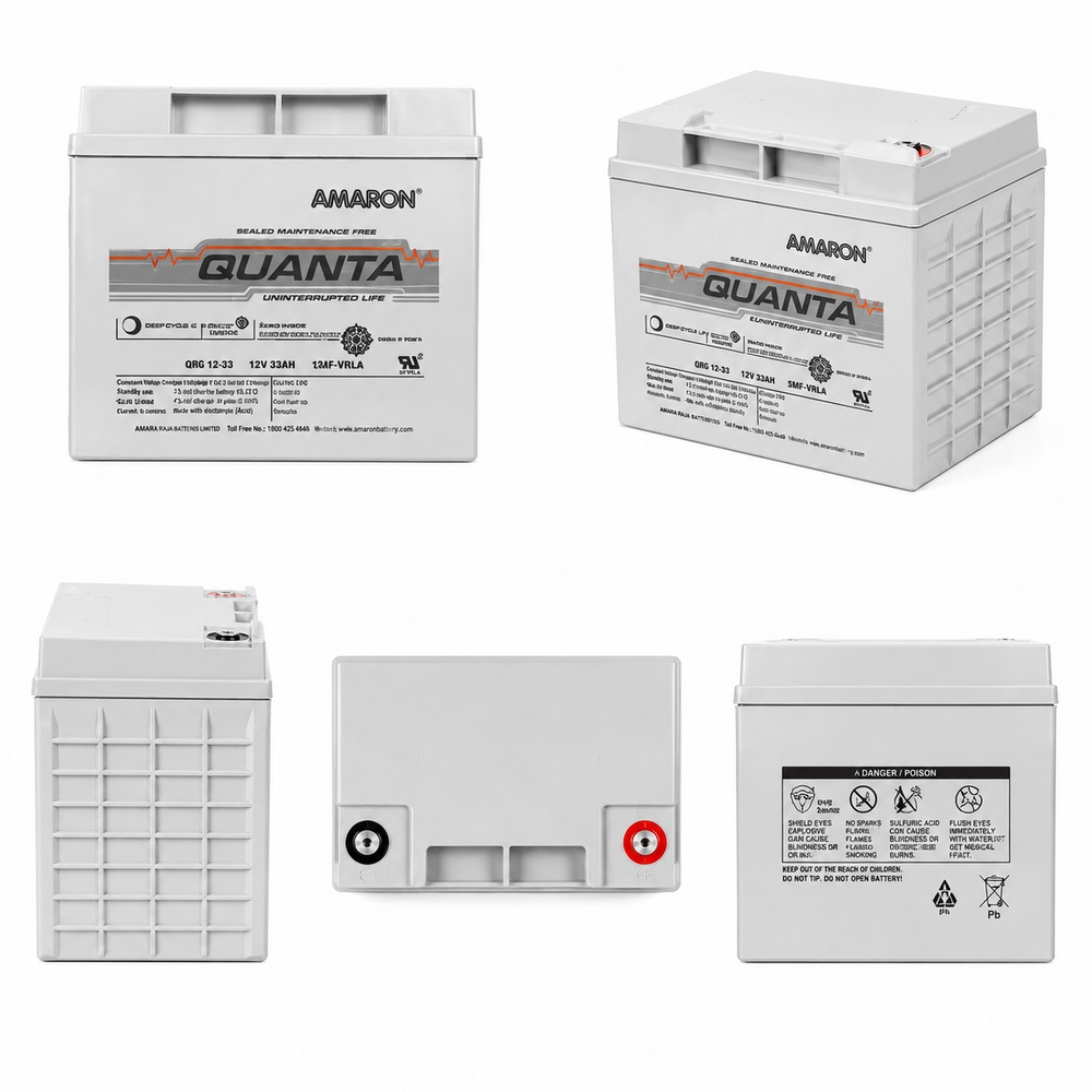 Amaron Quanta 12V 42AH SMF Battery