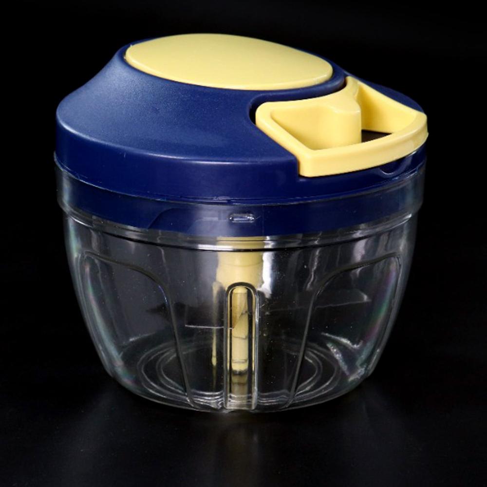 Chopper With Blades Chopping Vegetables And Fruits For (650Ml) - Color: Mix