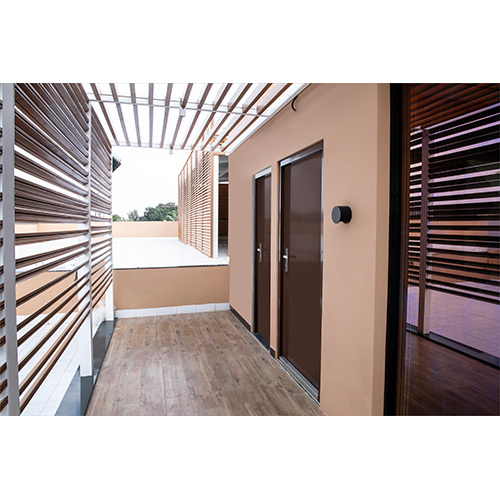 Modern steel doors