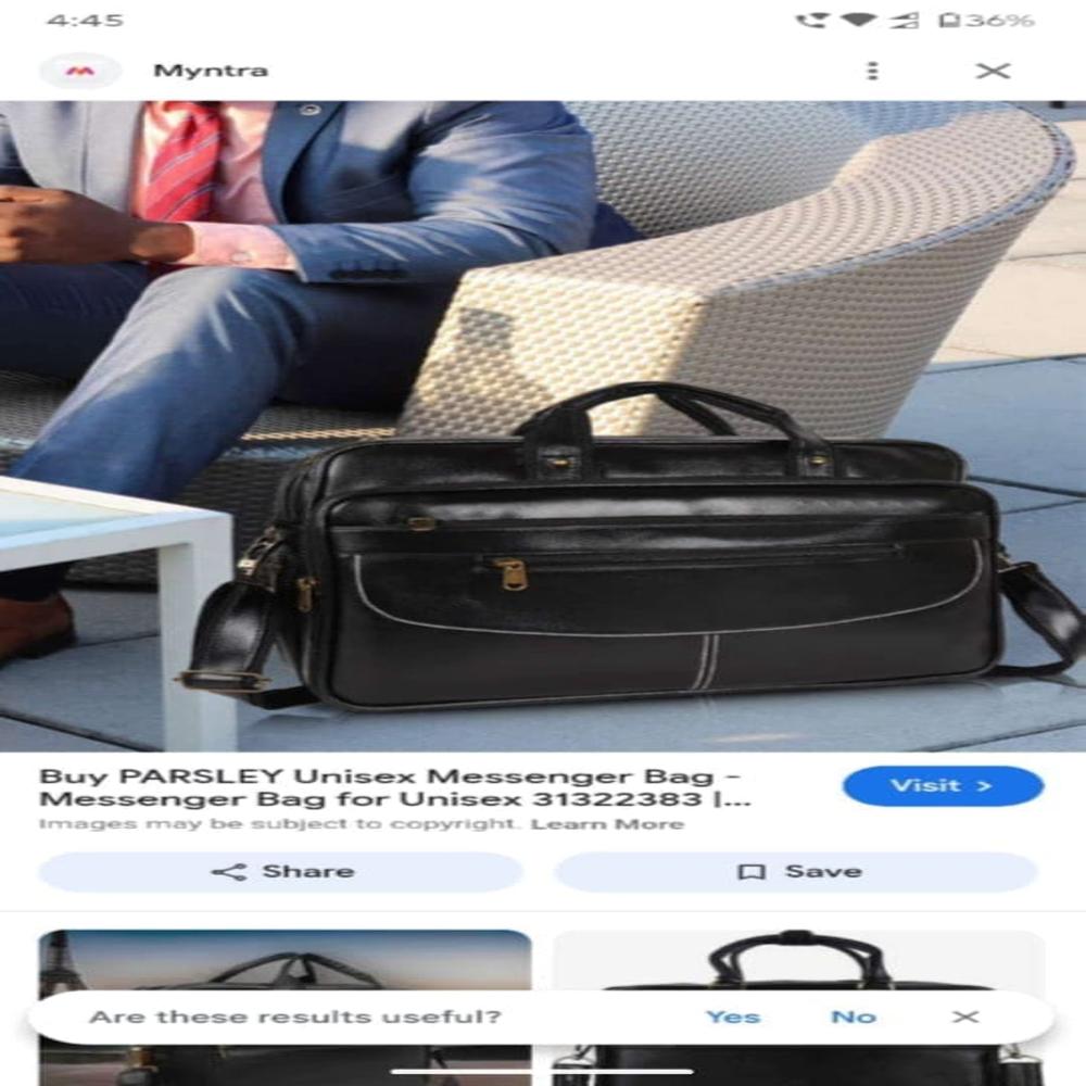 unisex leather briefcase laptop bag