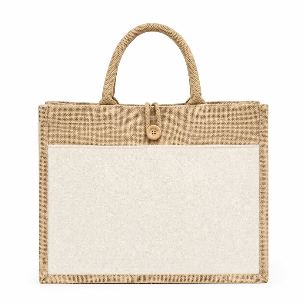 KORI JUTE CANVAS BAG 14
