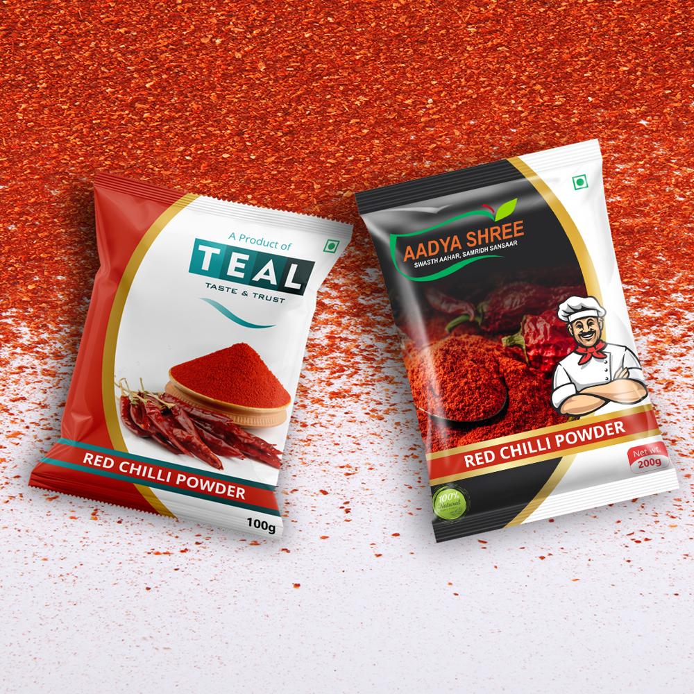 Digital Printed Cashew Poly Pouch Packaging Designing