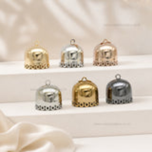 Round Plain Jhumki | Size : 20mm | Qty : 6pcs-3pair | EF89