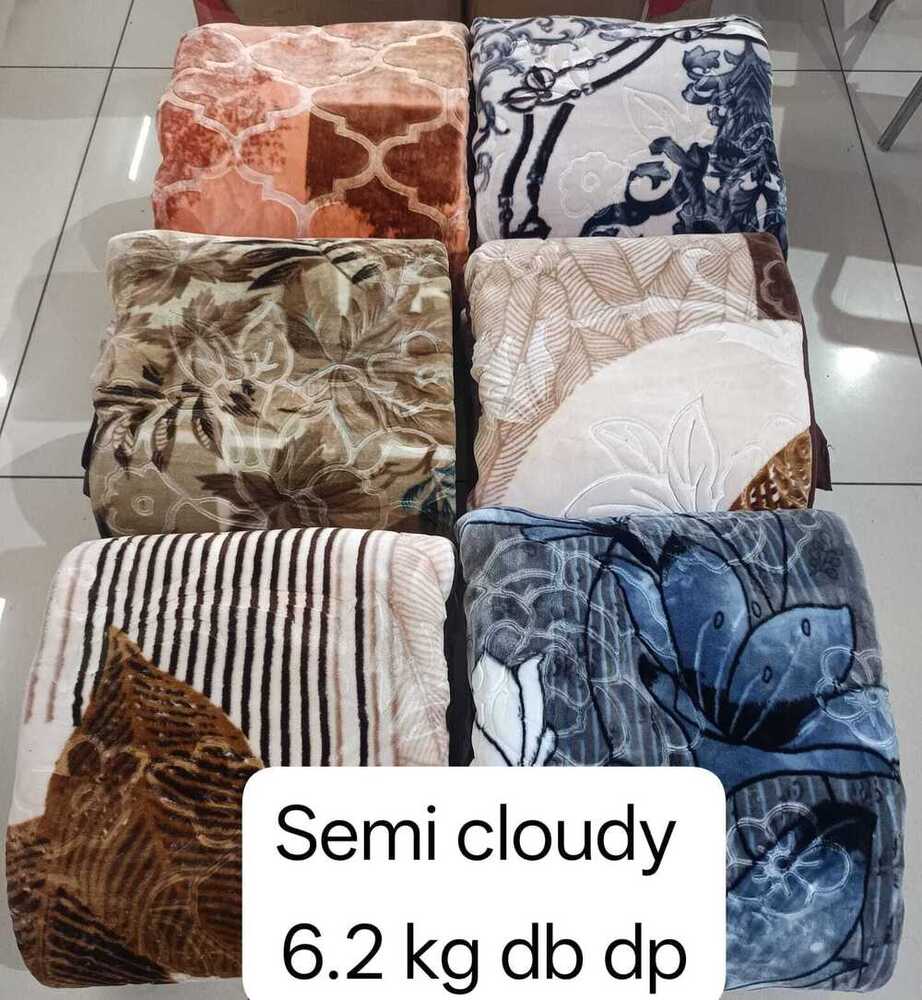 SEMI CLOUDY MINK BLANKET
