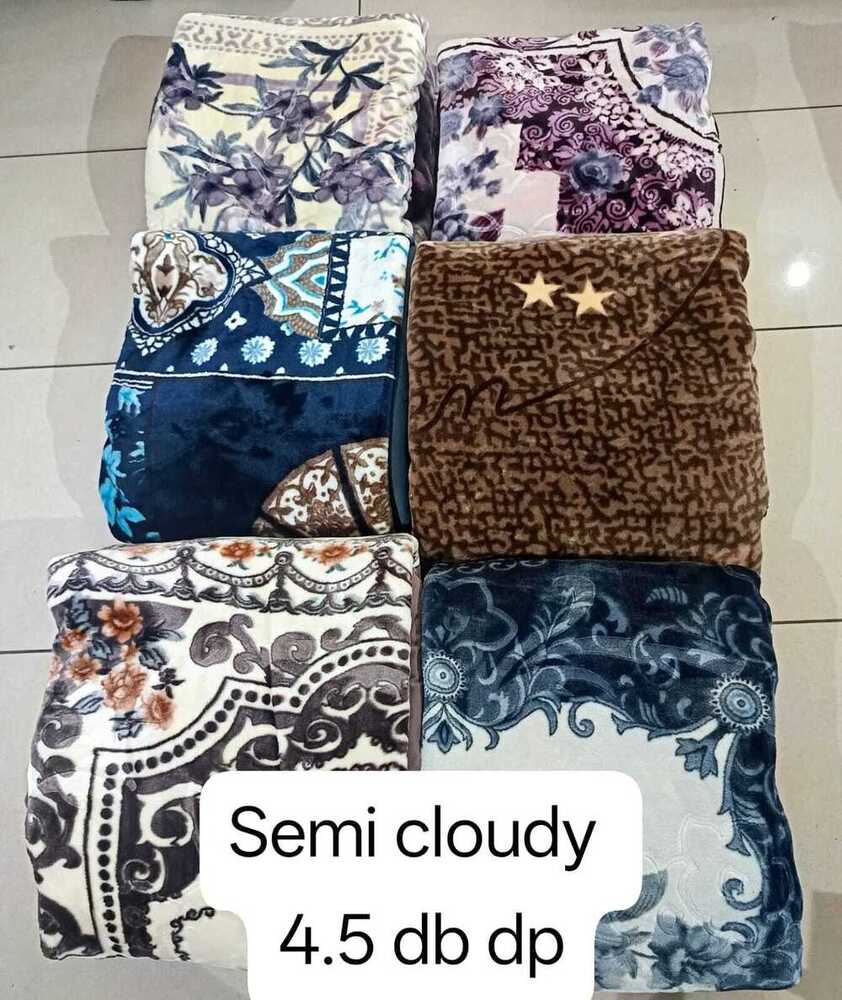 SEMI CLOUDY MINK BLANKET