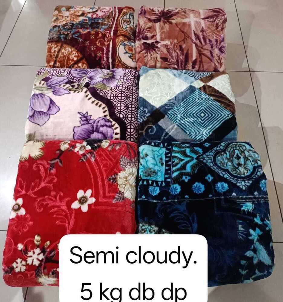 SEMI CLOUDY MINK BLANKET