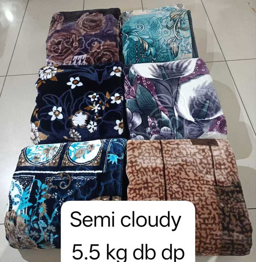 SEMI CLOUDY MINK BLANKET