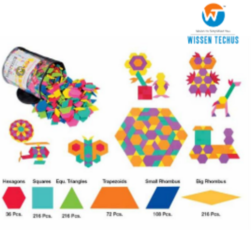 Pattern Block (Student Set) - Color: Multi Color