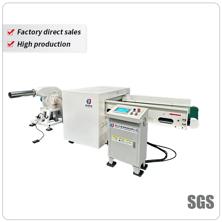 Fiber Opener Cotton Pillow Stuffing Making Machine Cushion Fill Production Line Small Carding Opening Machine