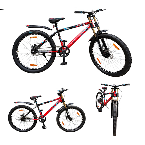 26x2.40 CKD Black and Red Bicycles