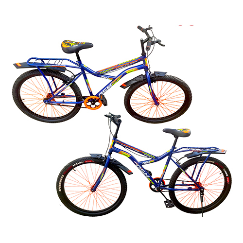 26x2.40 Blue and Orange Bicycles