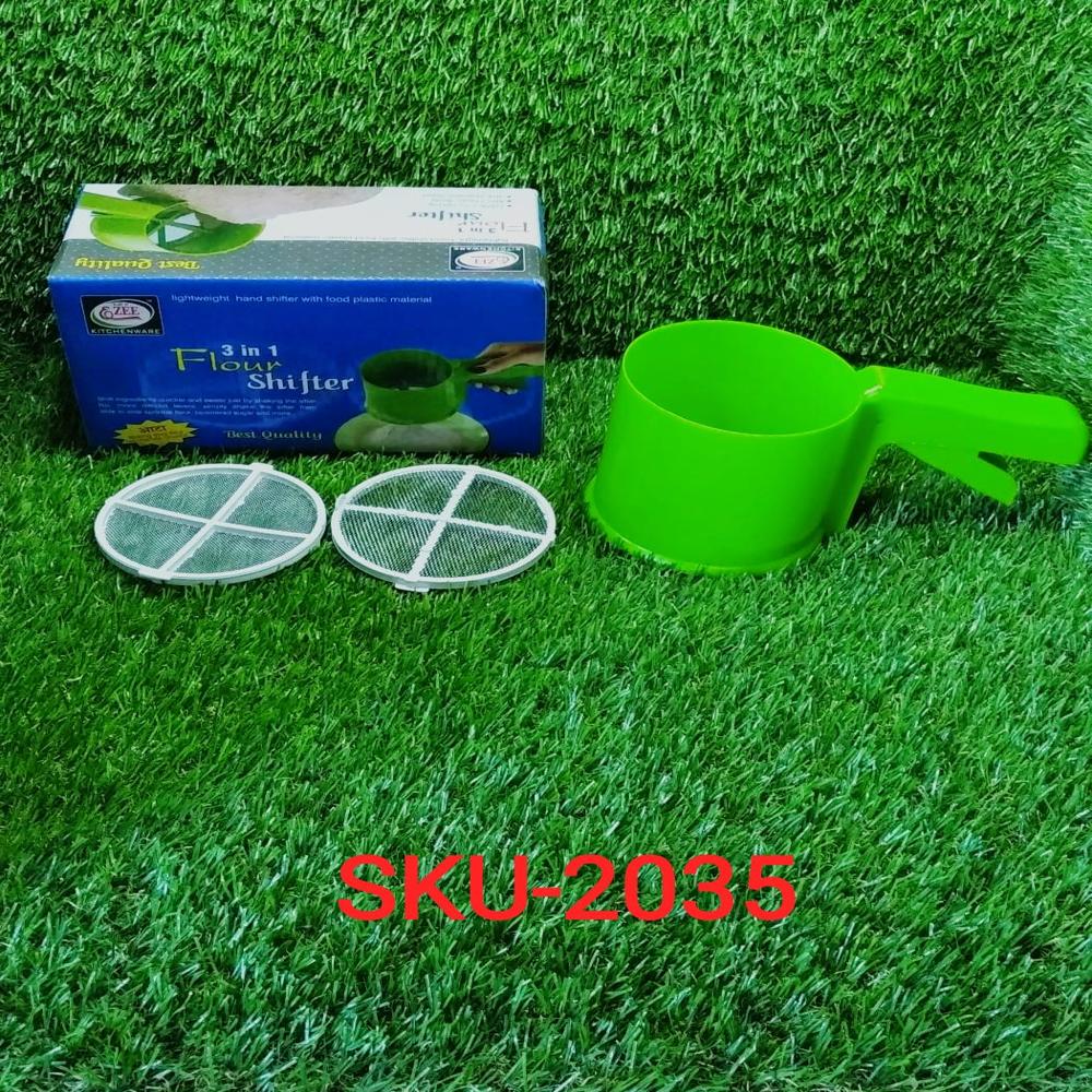 Plastic Flour Strainer / Shifter - Color: Mix
