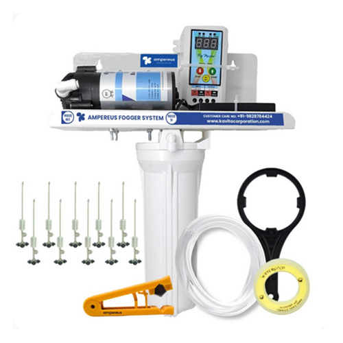 10-Nozzle Fogger Kit with 15M Pipe And 100 GPD Pump