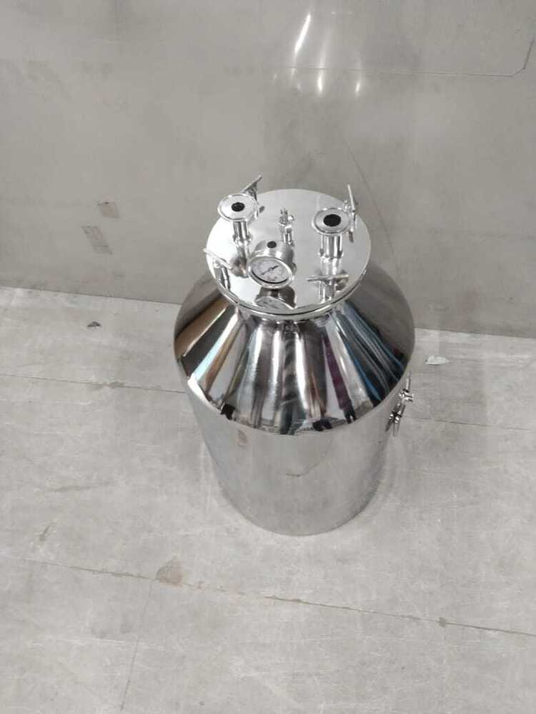 5 To 200litre Stainless Steel Pressure Vessel