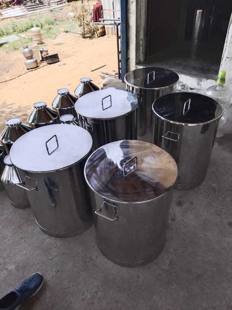 30Liter Stainless Steel Storage Containers