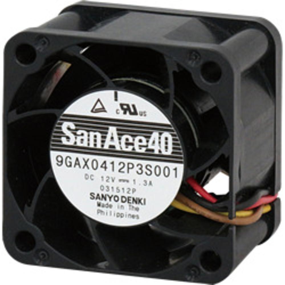 SANACE 9GAX0412P3S001 12V DC 1.3A 4010mm Ball Bearing Industrial Axial Inverter Cooling Fan